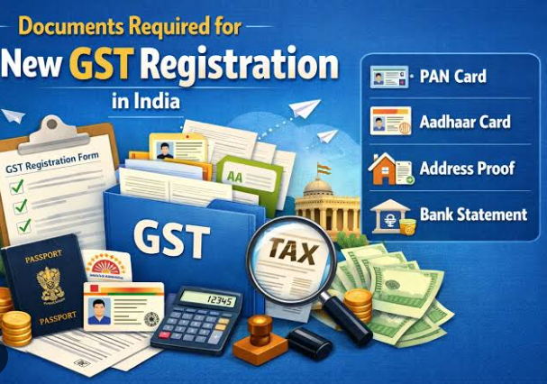 Documents required for GST Registration